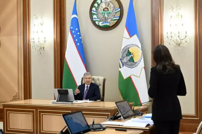 Shavkat Mirziyoyev 2026 yil 1 may kuni sog‘liqni saqlash bo‘yicha taqdimotda