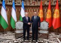 Шавкат Мирзиёев и Садыр Жапаров 30 июля 2026 года в Чолпон-Ате
