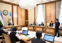 Презентация планов по созданию Муждународного университетского городка в Ташкенте Шавкату Мирзиёеву 10 июля 2026 года