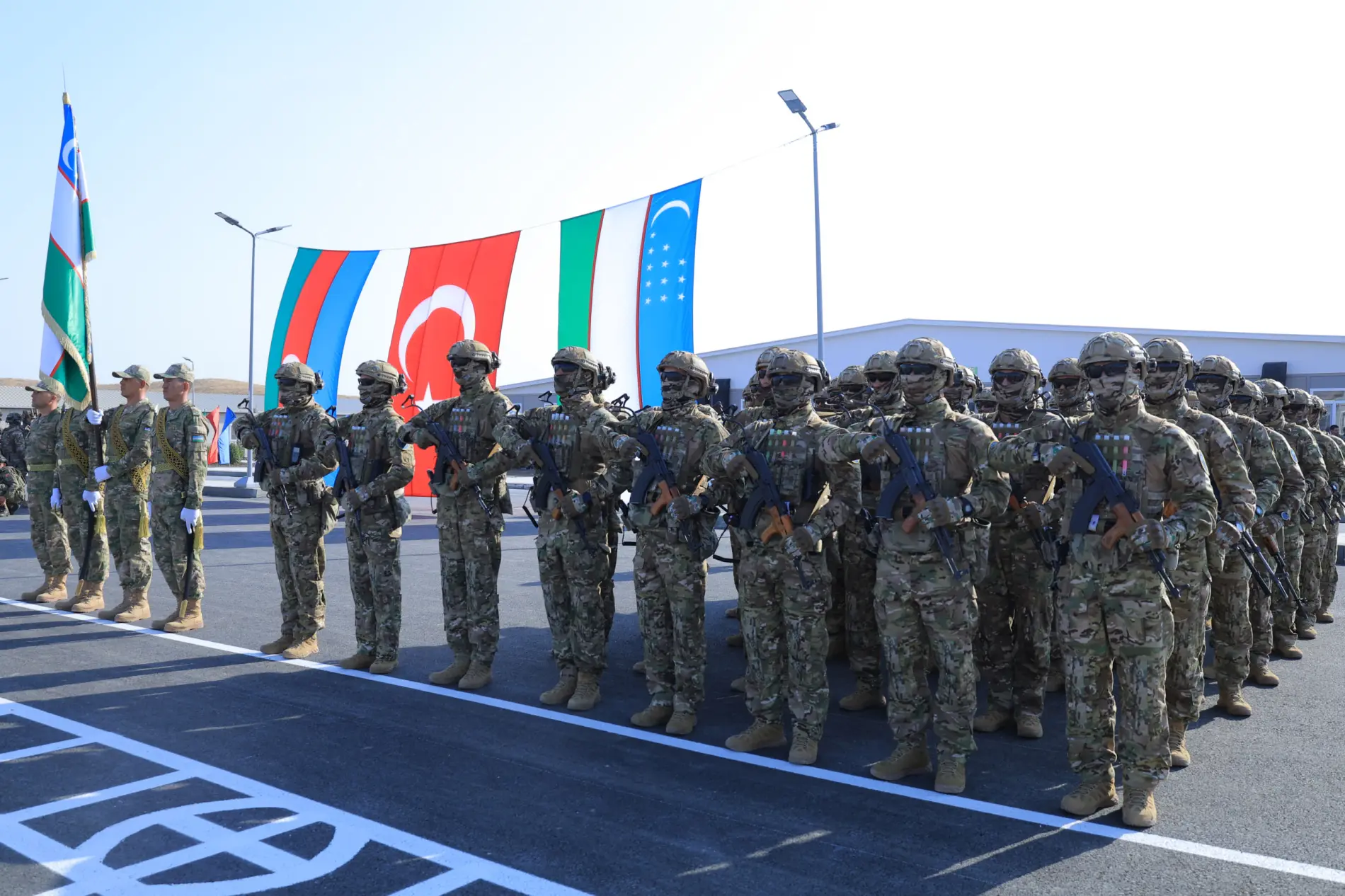 Joint military exercises of Azerbaijan, Turkey and Uzbekistan begin in Azerbaijan